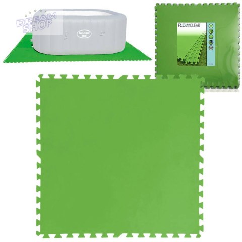 Bestway Piankowa mata pod basen 78cm x 78cm 58636 Bestway Piankowa mata pod basen 78cm x 78cm 58636