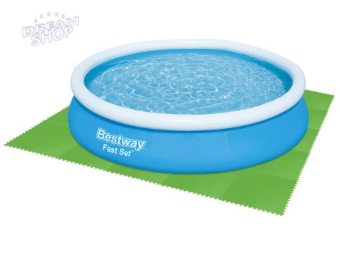 Bestway Piankowa mata pod basen 78cm x 78cm 58636 Bestway Piankowa mata pod basen 78cm x 78cm 58636