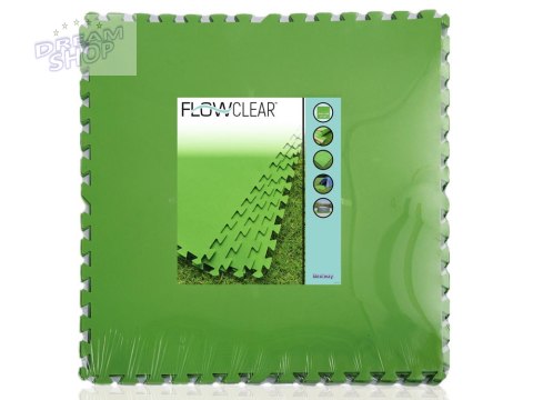 Bestway Piankowa mata pod basen 78cm x 78cm 58636 Bestway Piankowa mata pod basen 78cm x 78cm 58636