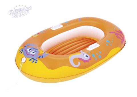 Dmuchany Ponton Dla Dzieci 119 cm x 79 cm Pomarańczowy Bestway 34009 Dmuchany Ponton Dla Dzieci 119 cm x 79 cm Pomarańczowy Bestway 34009