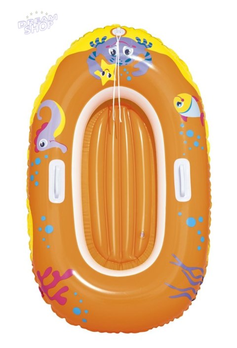 Dmuchany Ponton Dla Dzieci 119 cm x 79 cm Pomarańczowy Bestway 34009 Dmuchany Ponton Dla Dzieci 119 cm x 79 cm Pomarańczowy Bestway 34009