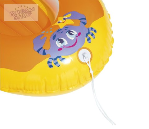 Dmuchany Ponton Dla Dzieci 119 cm x 79 cm Pomarańczowy Bestway 34009 Dmuchany Ponton Dla Dzieci 119 cm x 79 cm Pomarańczowy Bestway 34009