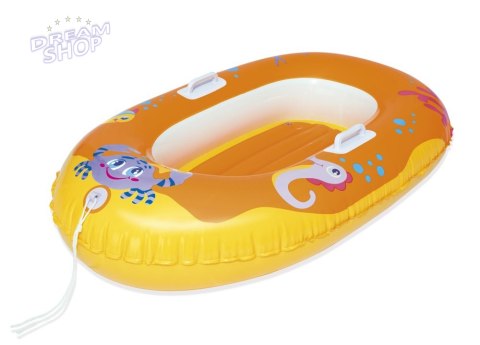 Dmuchany Ponton Dla Dzieci 119 cm x 79 cm Pomarańczowy Bestway 34009 Dmuchany Ponton Dla Dzieci 119 cm x 79 cm Pomarańczowy Bestway 34009