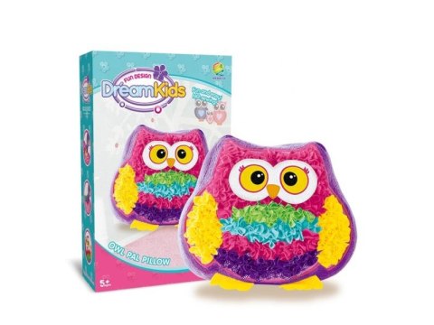 Kreatywna Poduszka Pluszowa Maskotka DIY SOWA