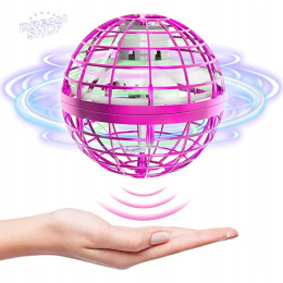 LATAJĄCA KULA DRON UFO LED ŚWIECĄCA 3 KOLORY FLY