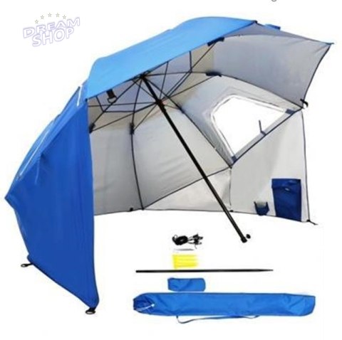 Parasol namiot plażowy ogrodowy składany duży XXL Parasol namiot plażowy ogrodowy składany duży XXL