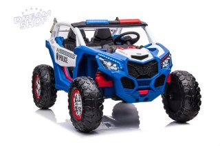 Auto na Akumulator Buggy XB-2118 Policyjne Niebieskie 4x4