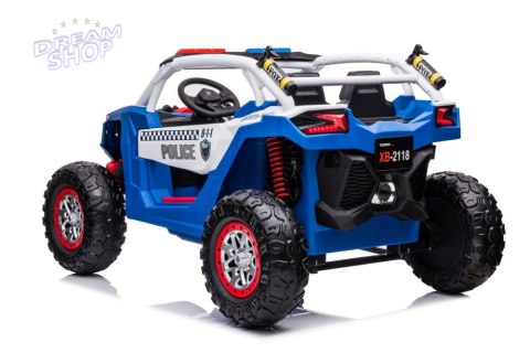 Auto na Akumulator Buggy XB-2118 Policyjne Niebieskie 4x4 Auto na Akumulator Buggy XB-2118 Policyjne Niebieskie 4x4