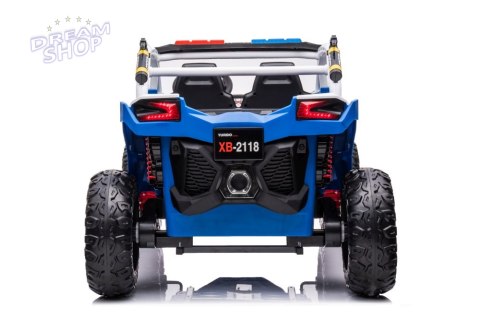 Auto na Akumulator Buggy XB-2118 Policyjne Niebieskie 4x4 Auto na Akumulator Buggy XB-2118 Policyjne Niebieskie 4x4