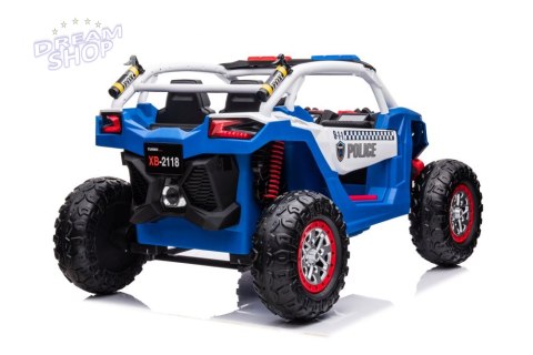 Auto na Akumulator Buggy XB-2118 Policyjne Niebieskie 4x4 Auto na Akumulator Buggy XB-2118 Policyjne Niebieskie 4x4