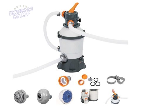 Bestway Pompa piaskowa do basenu 3596 l/h na kulki filtracyjne 58515