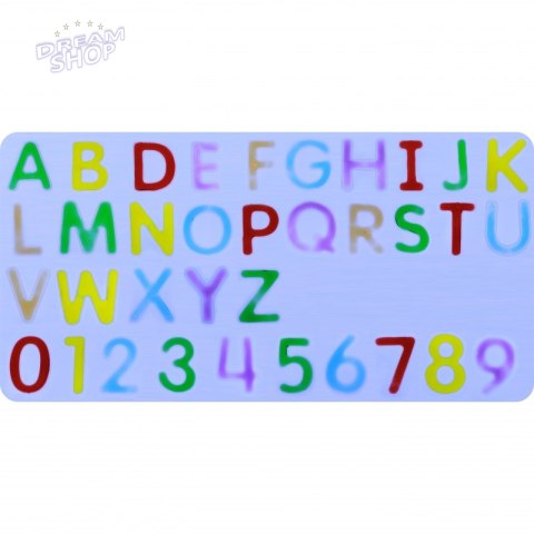 MASTERKIDZ Zestaw Literek i Cyferek Alfabet MASTERKIDZ Zestaw Literek i Cyferek Alfabet