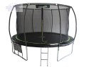 Trampolina LEAN Sport Max 10ft Czarno-Zielona