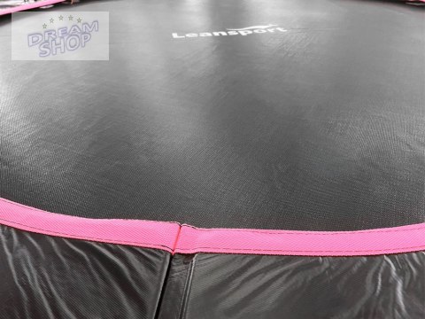 Trampolina LEAN Sport Max 16ft Czarno-Różowa Trampolina LEAN Sport Max 16ft Czarno-Różowa