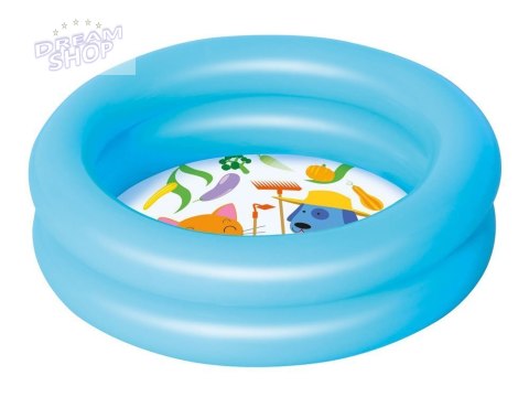 Bestway Basenik dmuchany pompowany brodzik dla dzieci 61x15cm 51061