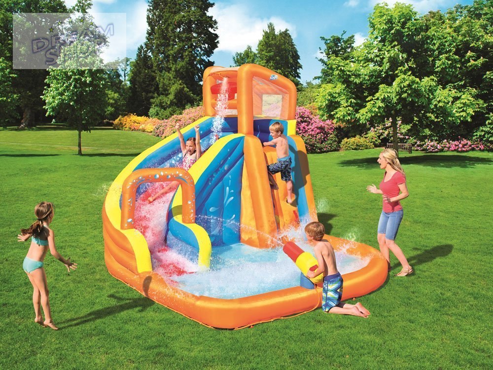 Bestway WODNY PARK Plac zabaw 365 x 320cm 53301 Bestway WODNY PARK Plac zabaw 365 x 320cm 53301