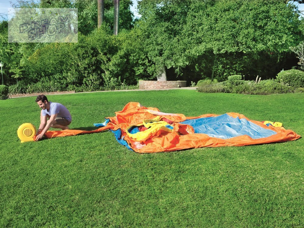 Bestway WODNY PARK Plac zabaw 365 x 320cm 53301 Bestway WODNY PARK Plac zabaw 365 x 320cm 53301