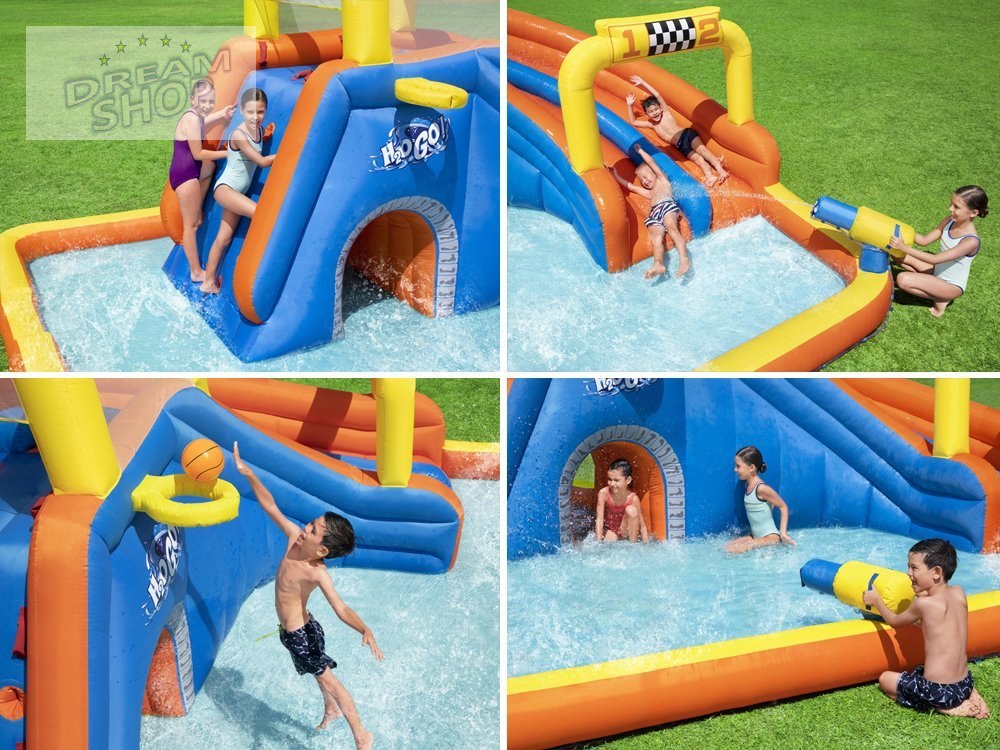 Bestway duży WODNY PLAC ZABAW 551x502x265cm 53377 Bestway duży WODNY PLAC ZABAW 551x502x265cm 53377