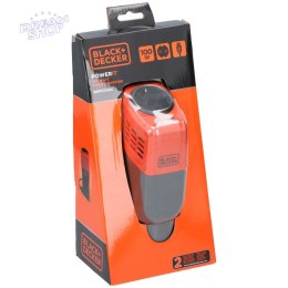 Przetwornica Do Samochodu BLACK & DECKER 12V do 230V Moc 100W PIONOWA