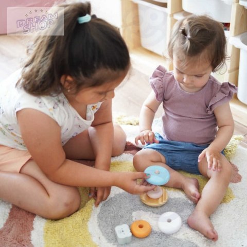 Viga PolarB Drewniana Piramidka edukacyjna - Miś Polarny Viga PolarB Drewniana Piramidka edukacyjna - Miś Polarny