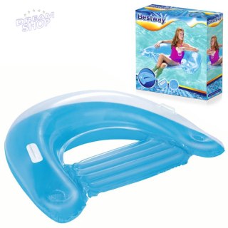 Bestway wygodny Dmuchany Fotel do pływania z uchwytami 152 x 99 cm 43118