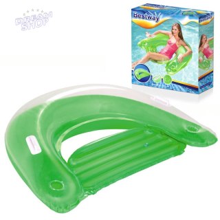 Bestway wygodny Dmuchany Fotel do pływania z uchwytami 152 x 99 cm 43118