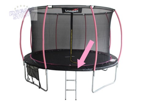 Osłona na sprężyny do Trampoliny Sport Max 8ft Czarno-Różowa