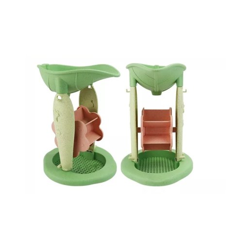 WOOPIE Zestaw do Piasku w Wiaderku z Kołowrotkiem 9 el