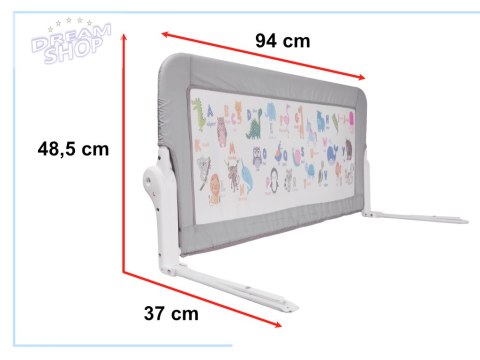 Barierka ochronna bramka osłonka do łóżka 90cm zwierzęta Barierka ochronna bramka osłonka do łóżka 90cm zwierzęta