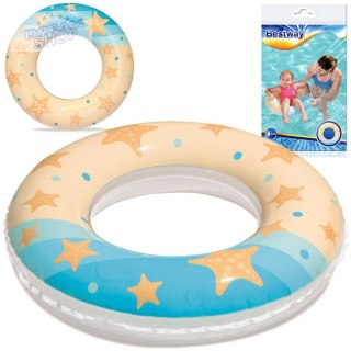Bestway Dmuchane koło do pływania żółte OWOCE 61cm 36014 B