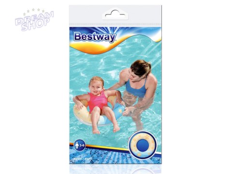 Bestway Dmuchane koło do pływania żółte OWOCE 61cm 36014 B Bestway Dmuchane koło do pływania żółte OWOCE 61cm 36014 B