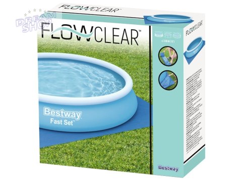 Bestway Mata pod basen folia 396x396 58002 Bestway Mata pod basen folia 396x396 58002