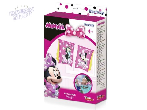 Bestway Dmuchane rękawki do pływania Disney Junior Myszka Minnie 91038 Bestway Dmuchane rękawki do pływania Disney Junior Myszka Minnie 91038