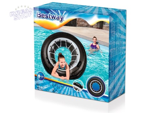 Bestway dmuchane Koło OPONA uchwyty 119 cm 36102 Bestway dmuchane Koło OPONA uchwyty 119 cm 36102