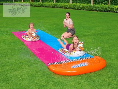 Bestway Podwójny ślizg wodny LAMA RAMA + materace Długi - 4,88m 52320 Bestway Podwójny ślizg wodny LAMA RAMA + materace Długi - 4,88m 52320