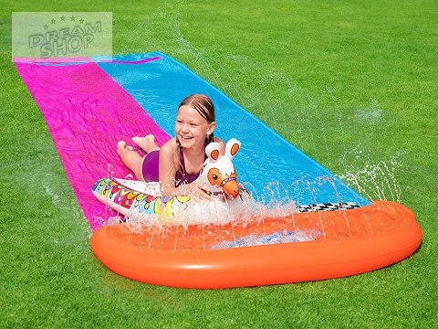 Bestway Podwójny ślizg wodny LAMA RAMA + materace Długi - 4,88m 52320 Bestway Podwójny ślizg wodny LAMA RAMA + materace Długi - 4,88m 52320