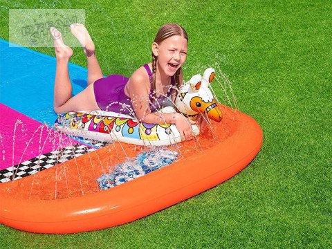 Bestway Podwójny ślizg wodny LAMA RAMA + materace Długi - 4,88m 52320 Bestway Podwójny ślizg wodny LAMA RAMA + materace Długi - 4,88m 52320