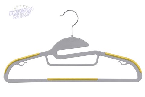 Wieszak Flexi Kpl.10 Szt Szaro-ŻÓŁty Wieszak Flexi Kpl.10 Szt Szaro-ŻÓŁty