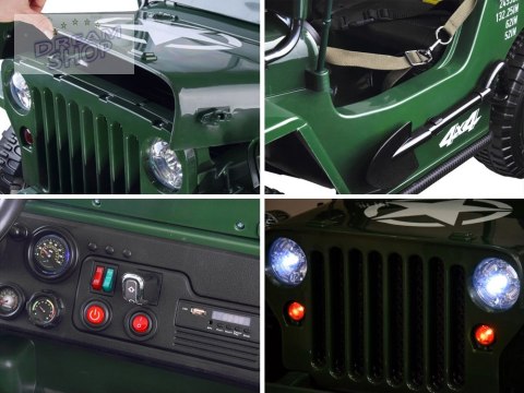 Auto na akumulator 3os J E E P Willys pilot PA0249 Auto na akumulator 3os J E E P Willys pilot PA0249
