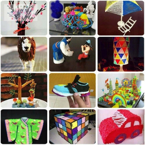 Długopis drukarka pen 3D zestaw + wkłady 109 metrów Długopis drukarka pen 3D zestaw + wkłady 109 metrów