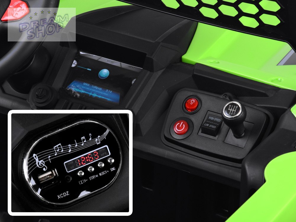 Auto na akumulator Duże Buggy 2-os + pilot PA0261 Auto na akumulator Duże Buggy 2-os + pilot PA0261