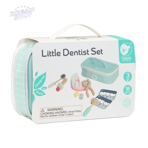 CLASSIC WORLD Zestaw Małego Dentysty Walizka Lekarza 18 el. CLASSIC WORLD Zestaw Małego Dentysty Walizka Lekarza 18 el.