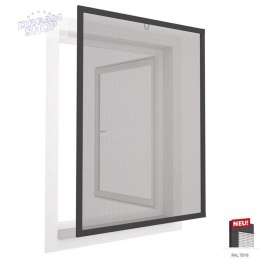 Moskitiera okno alu 100x120 antracyt