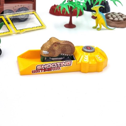 WOOPIE Cięzarówka Dinozaur z Wyrzutnią i Samochodzikami WOOPIE Cięzarówka Dinozaur z Wyrzutnią i Samochodzikami