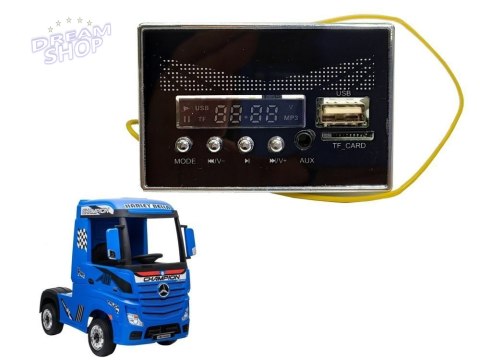 Panel Muzyczny Do Auta na Akumulator HL358 Actros