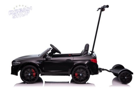 Auto Na Akumulator BMW M5 Z Platformą Dla Rodzica Czarne Lakierowane Auto Na Akumulator BMW M5 Z Platformą Dla Rodzica Czarne Lakierowane