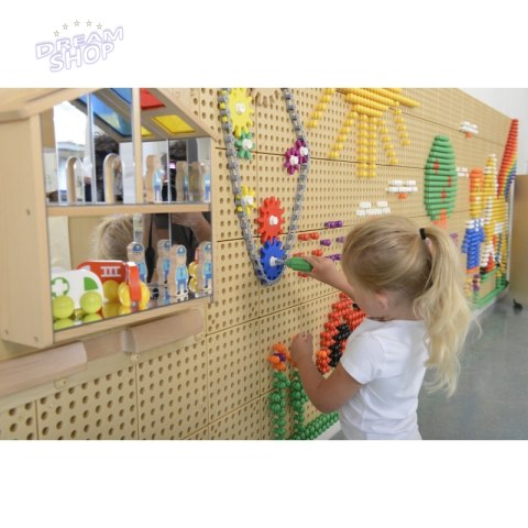MASTERKIDZ Tablica Ścienna Koła Zębate i Łańcuch 79 El. Zbuduj własny mechanizm MASTERKIDZ Tablica Ścienna Koła Zębate i Łańcuch 79 El. Zbuduj własny mechanizm