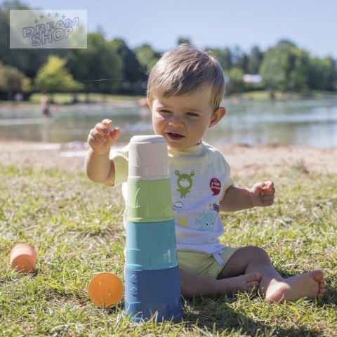 SMOBY Little Green Zestaw Łódka Wieża Sorter Bioplastik SMOBY Little Green Zestaw Łódka Wieża Sorter Bioplastik