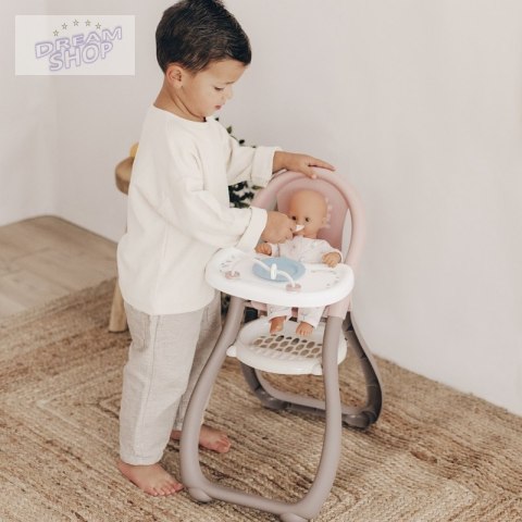 SMOBY Baby Nurse Krzesełko Do Karmienia dla Lalek SMOBY Baby Nurse Krzesełko Do Karmienia dla Lalek
