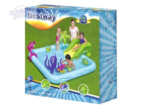 Bestway Basen Brodzik dla dzieci Plac zabaw AKWARIUM + zjeżdżalnia 53052 Bestway Basen Brodzik dla dzieci Plac zabaw AKWARIUM + zjeżdżalnia 53052